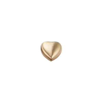 Polished Bronze finish Heart